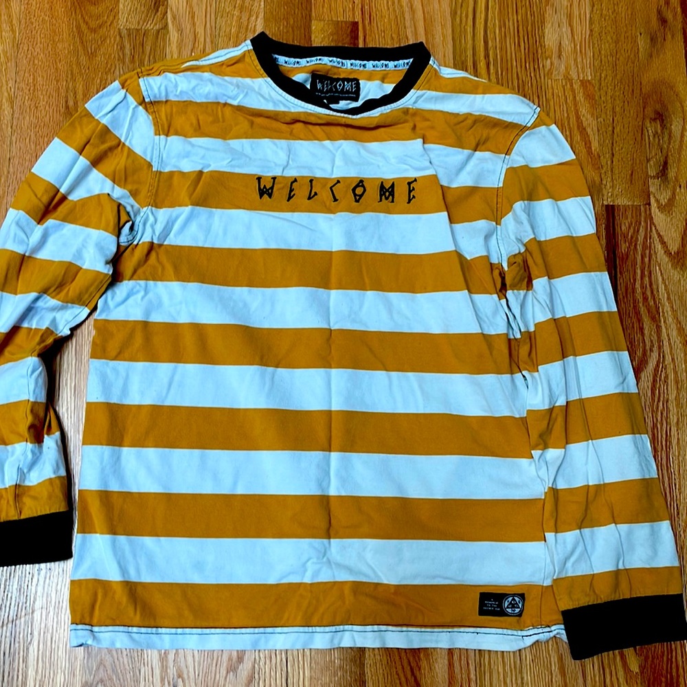 Welcome Long Sleeve Stripe